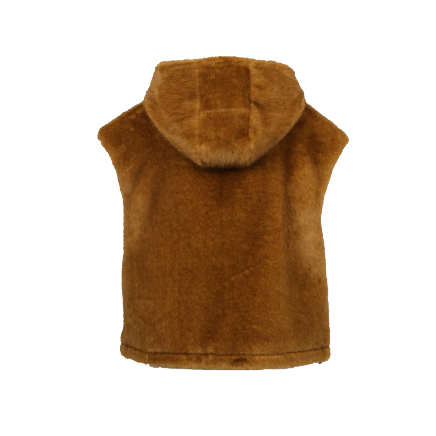Oakwood Vesuve 65296 gilet fauve fausse fourrure
