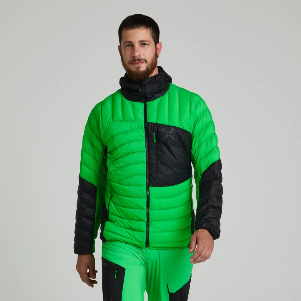 Montura Cielo Hooded Duvet doudoune vibe green 750