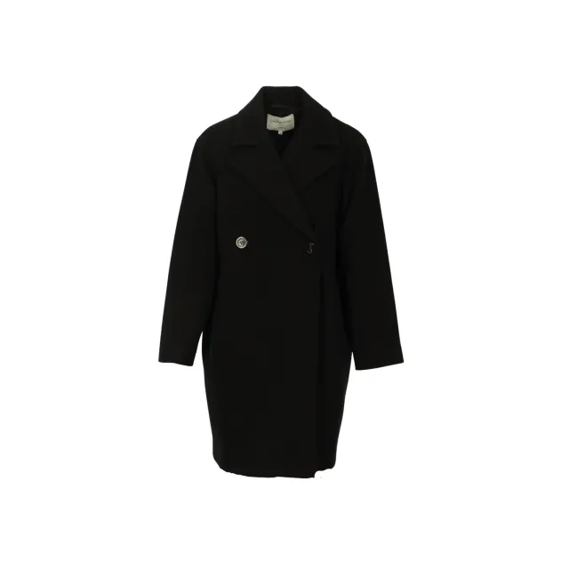 Oakwood Marisol 65361 manteau laine noir chevron