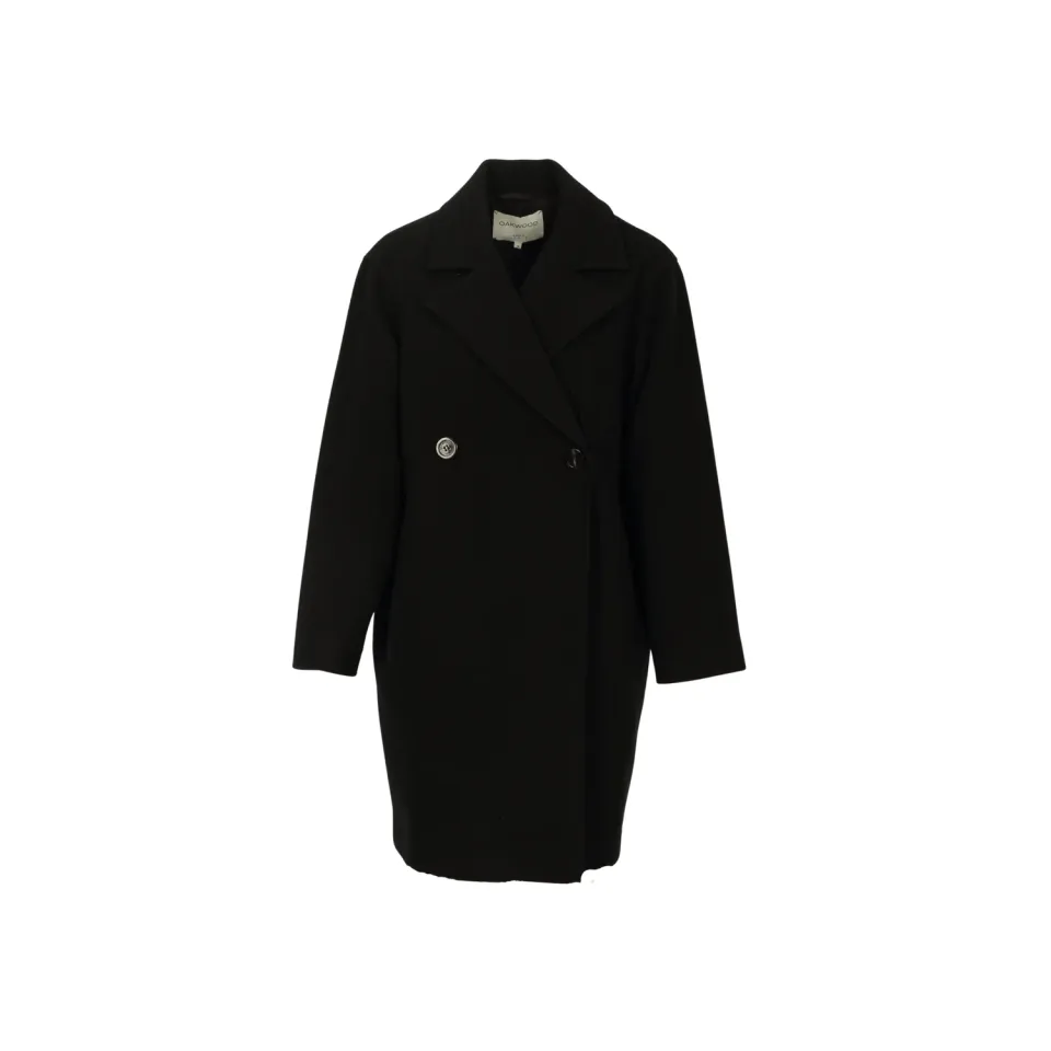 Oakwood Marisol 65361 manteau laine noir chevron