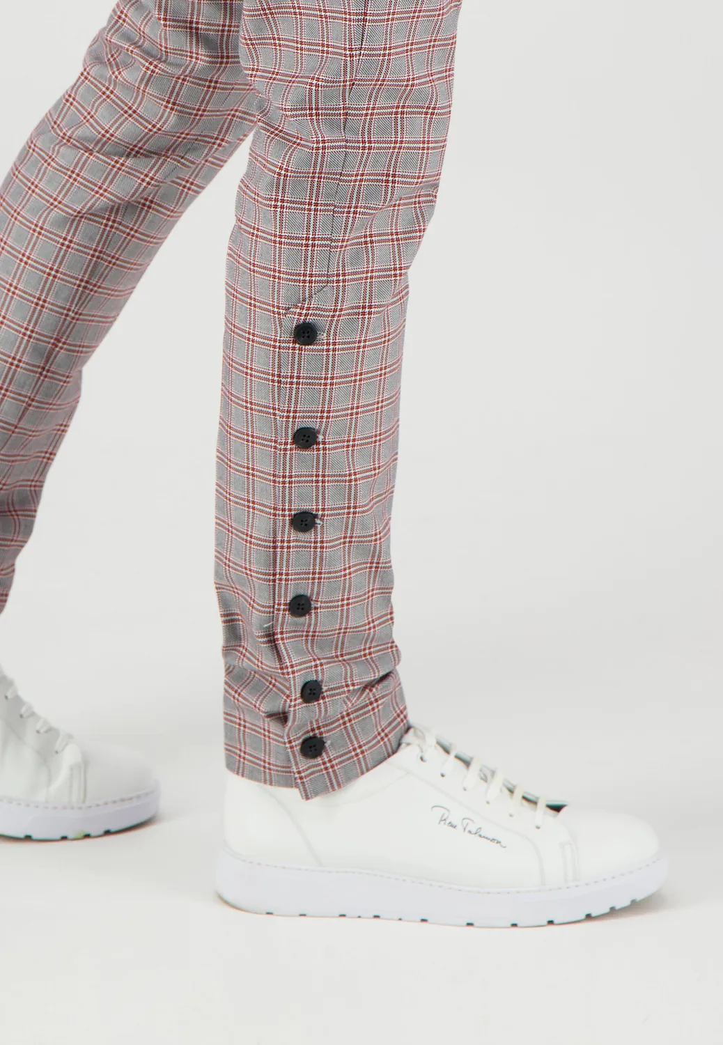 Pierre Talamon Jump pantalon à carreaux motif carreaux