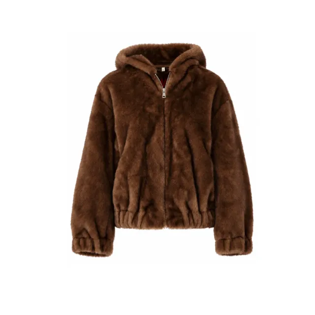 Oakwood Lise 65293 blouson fourrure choco