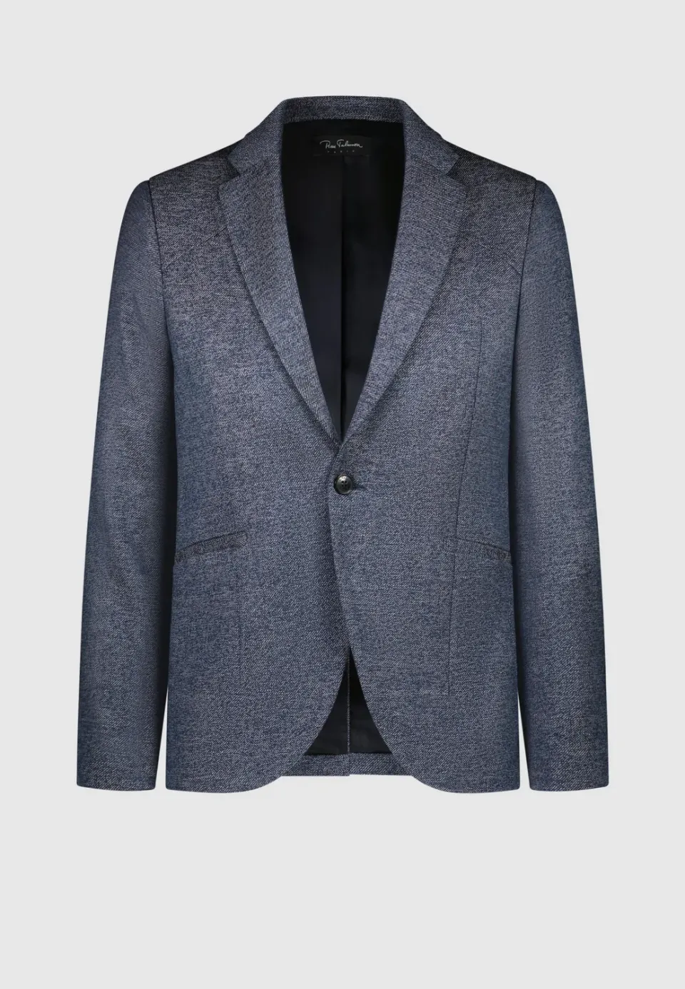 Pierre Talamon veste bleu chiné tailleur