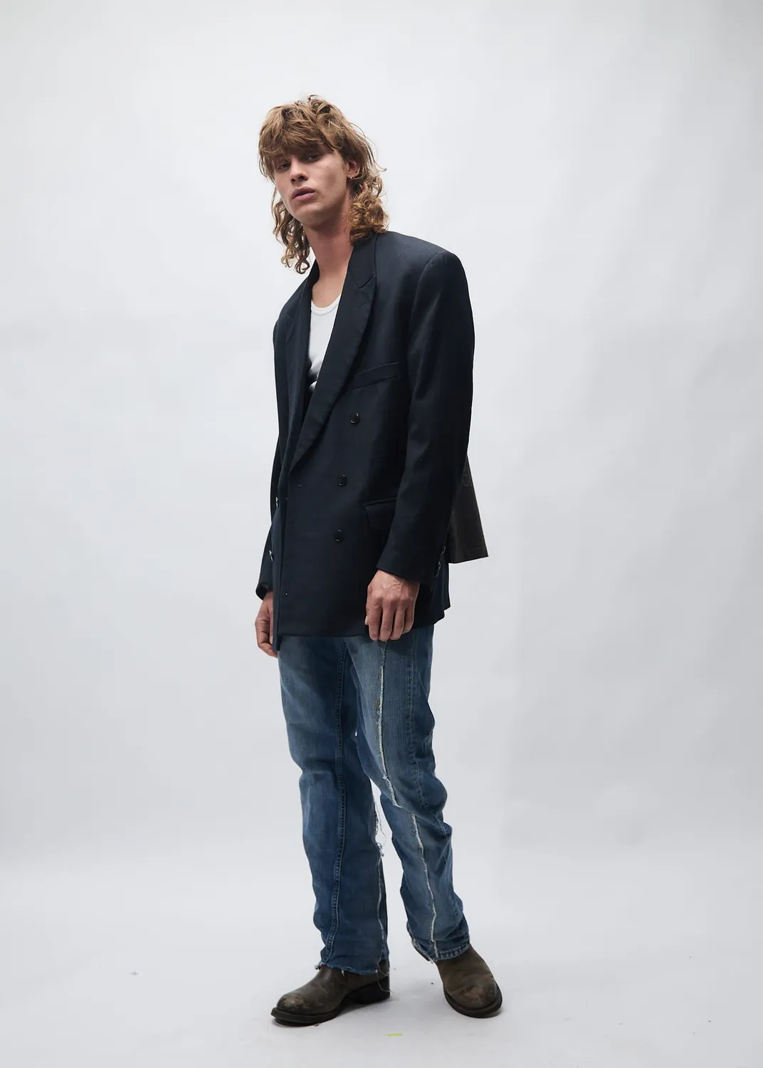 Paolo Leduc Black Cross t-shirt coton blanc