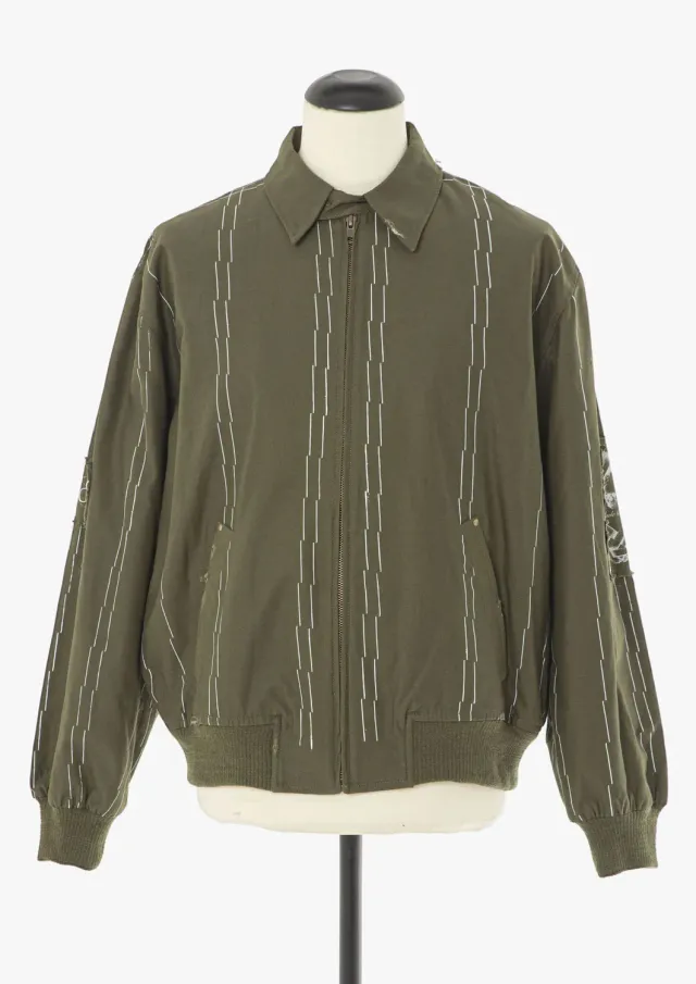 Paolo Leduc Mad Tailor blouson bomber vert militaire