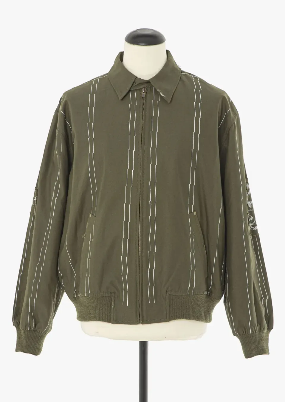 Paolo Leduc Mad Tailor blouson bomber vert militaire