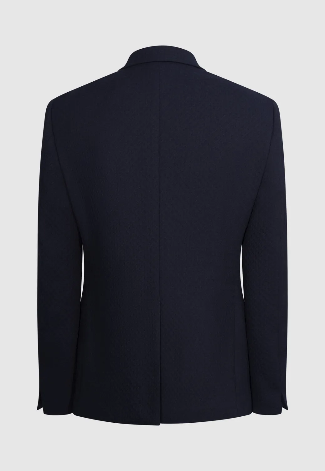 Pierre Talamon Maille Navy veste bleu marine laine