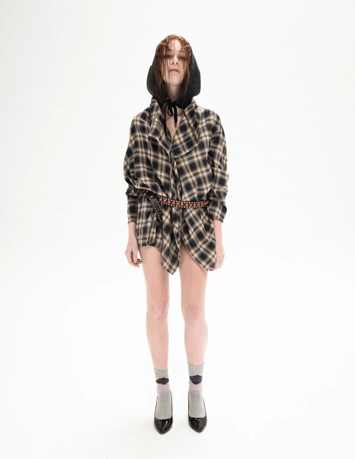 Paolo Leduc Confessional chemise oversize à volants