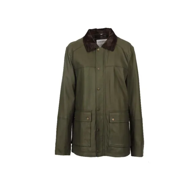Oakwood Jack 65079 veste cuir chèvre kaki chasse