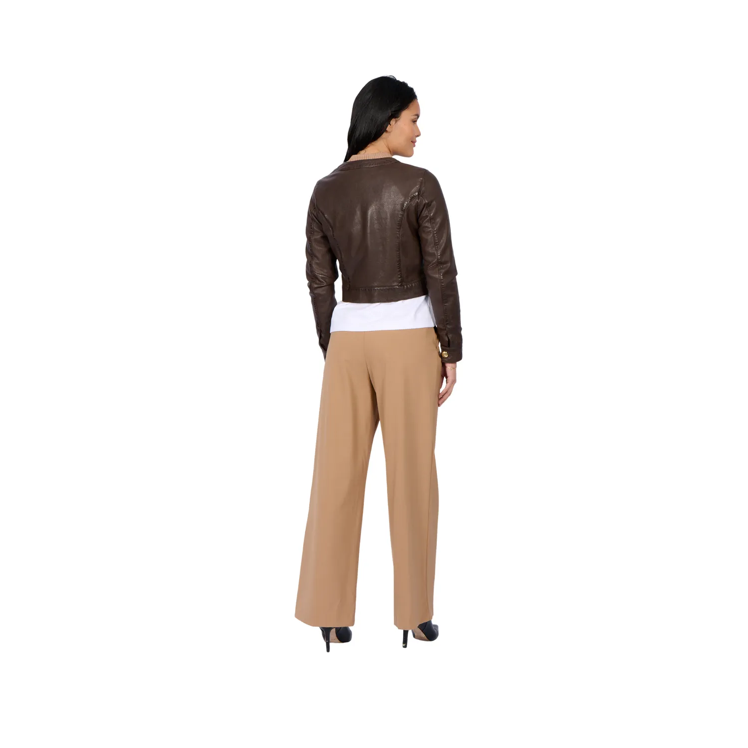 Oakwood Susan 65161 veste cuir choco