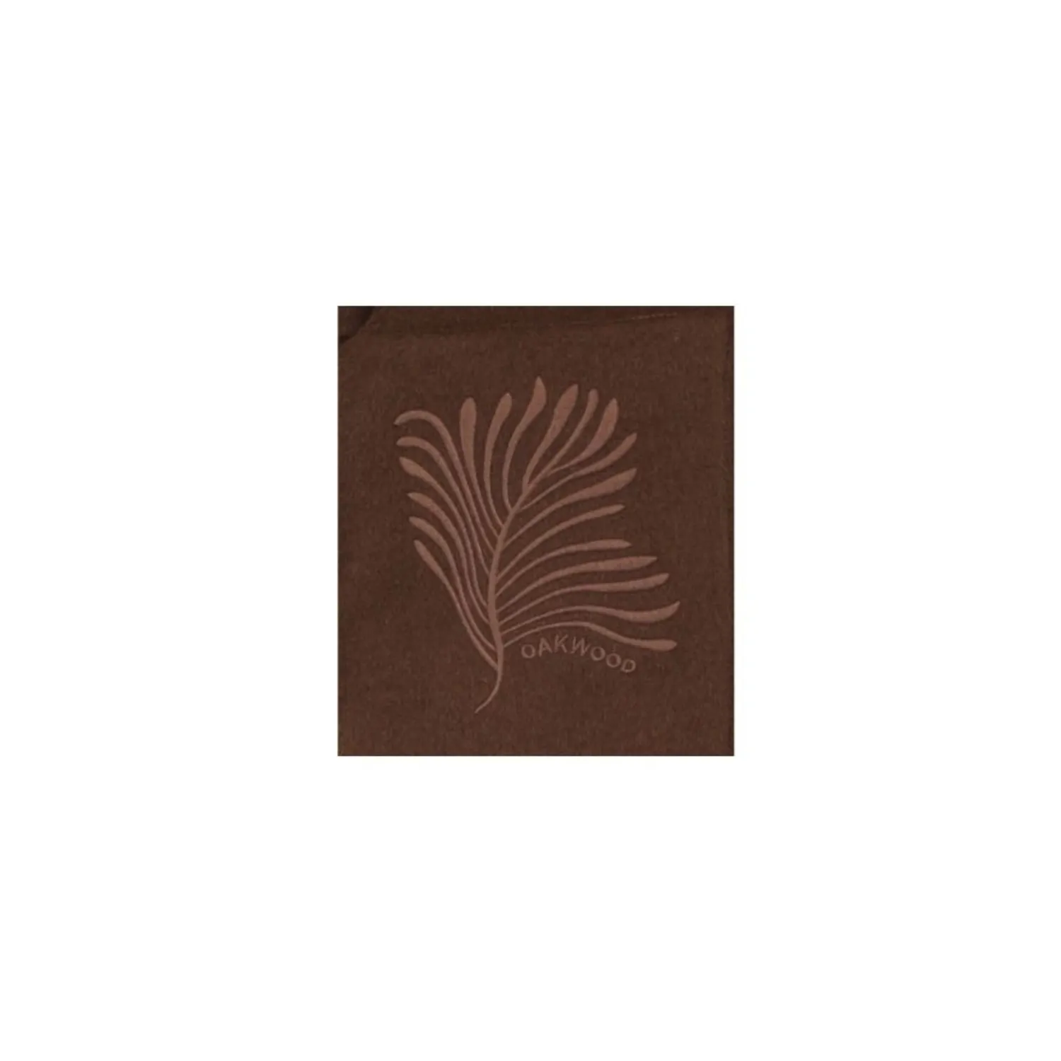 Oakwood Gigi 65354 veste choco laine courte zippée