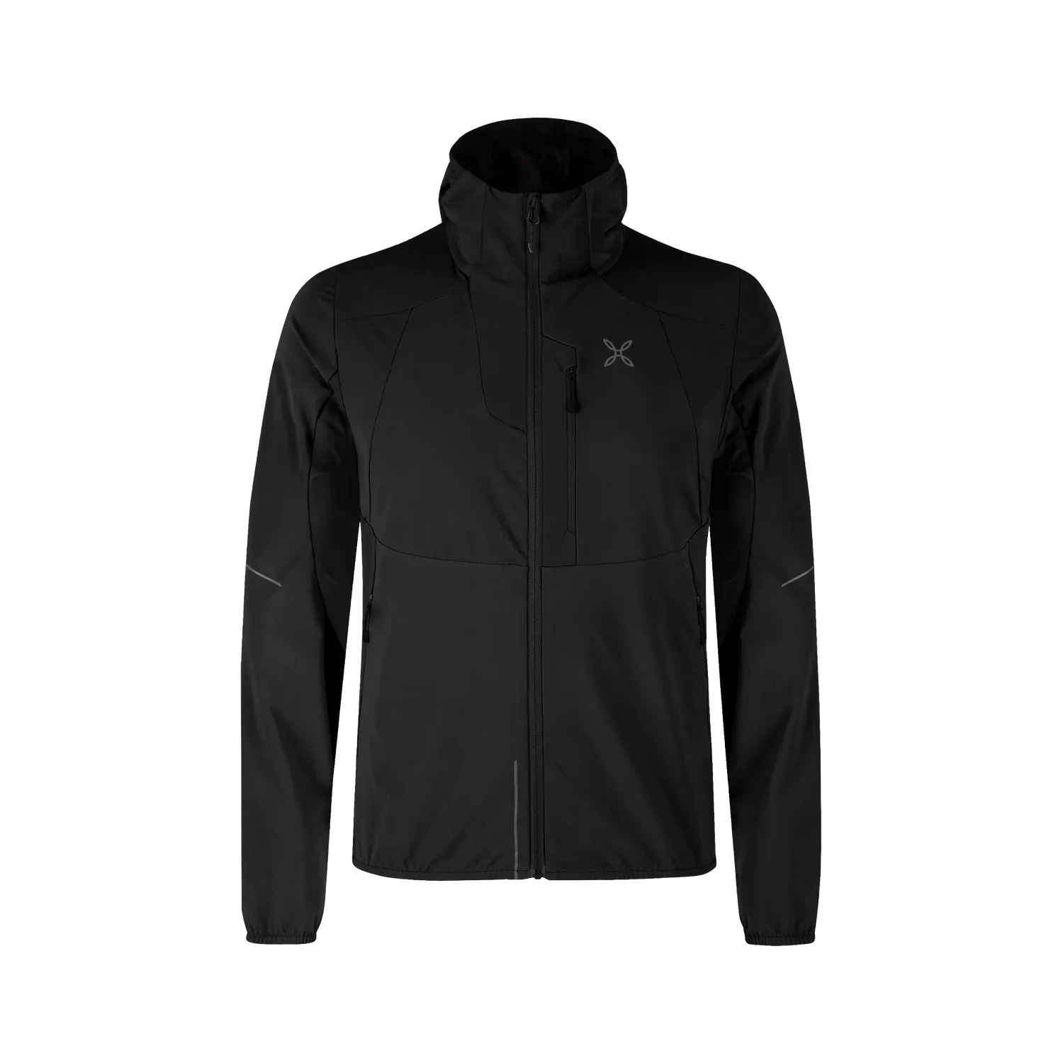 Montura Flash Hooded veste softshell vibe green coupe-vent
