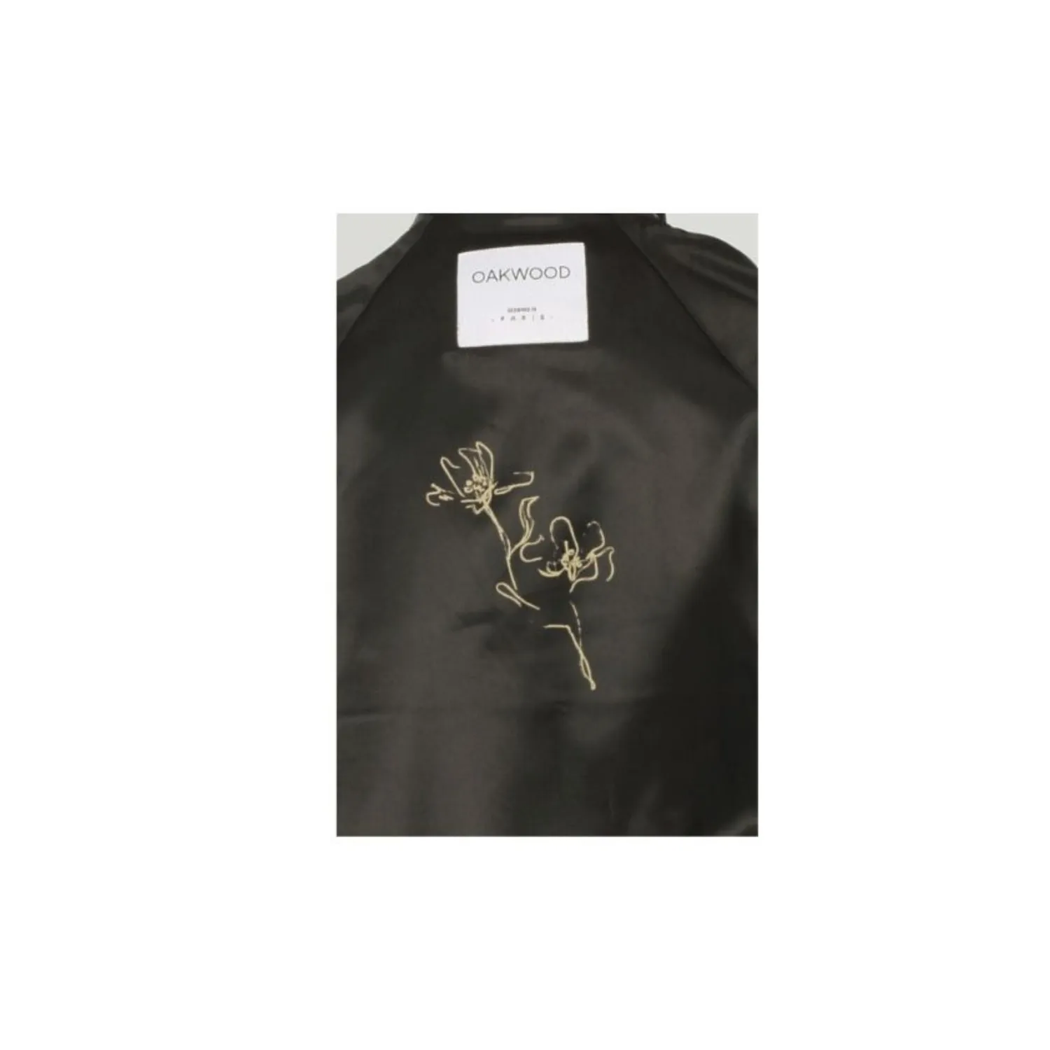 Oakwood Melrose 65314 blouson mouton noir chemise