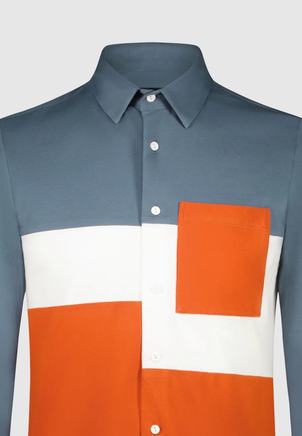 Pierre Talamon Tricolore chemise
