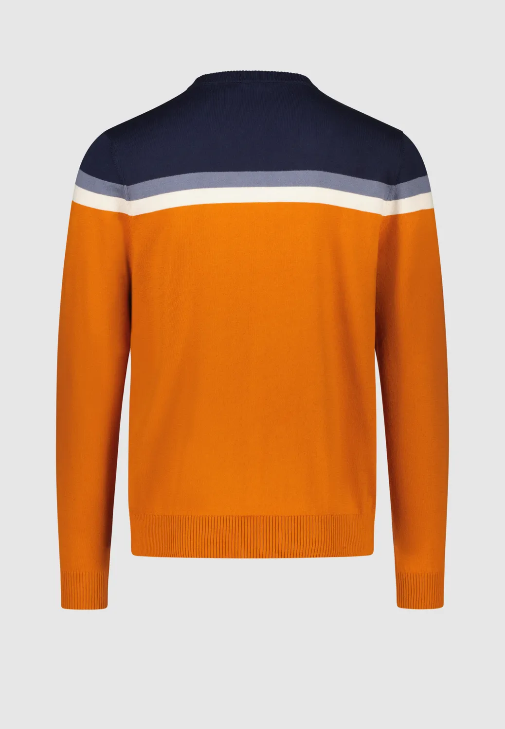Pierre Talamon Pull Agrigente orange chaud