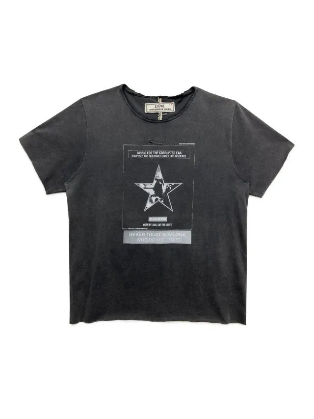 Paolo Leduc LDC Manifesto t-shirt noir coton bio