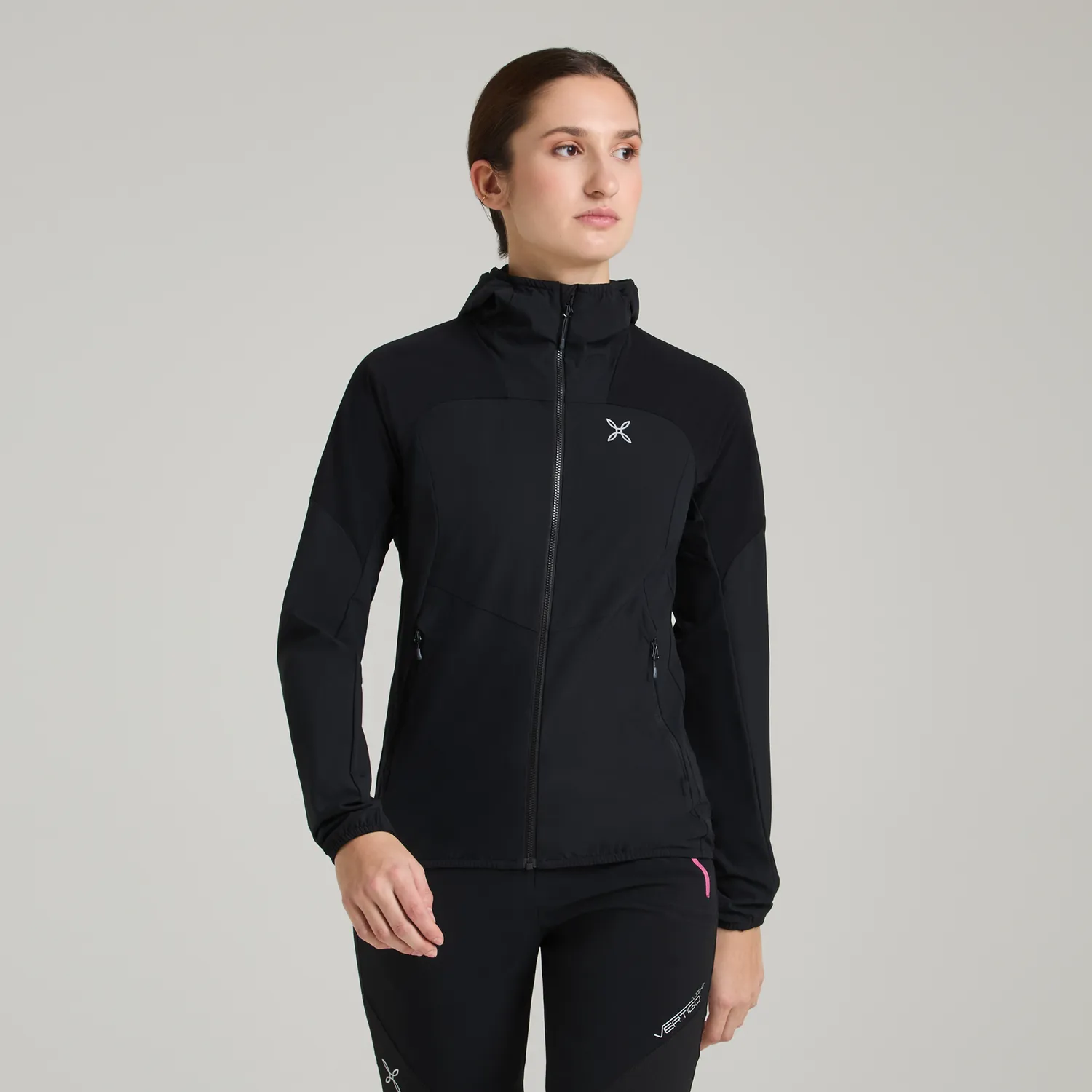 Montura Rise Hooded Jacket coupe-vent femme stretch UPF50