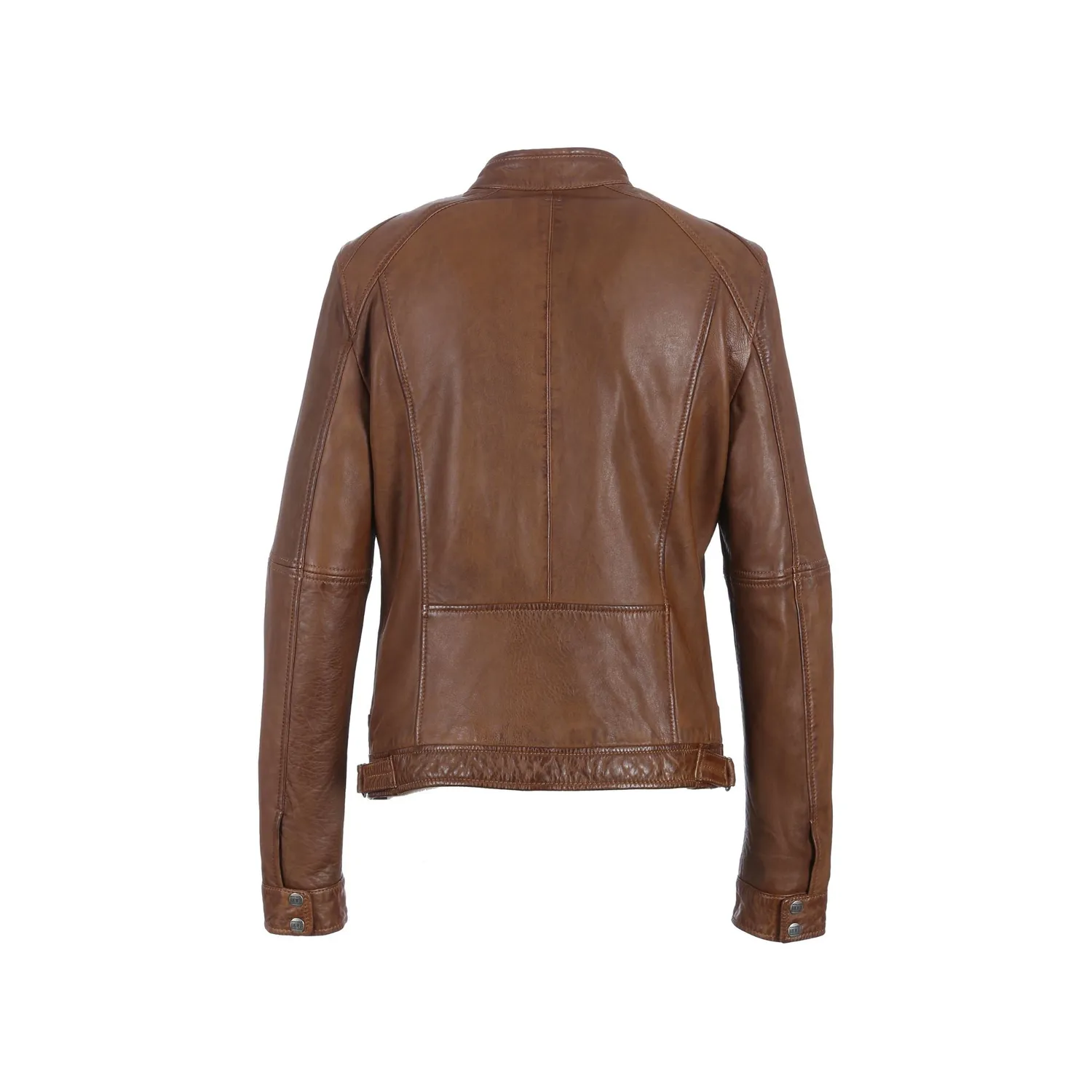 Oakwood Casey 60901 blouson cuir tobacco motard