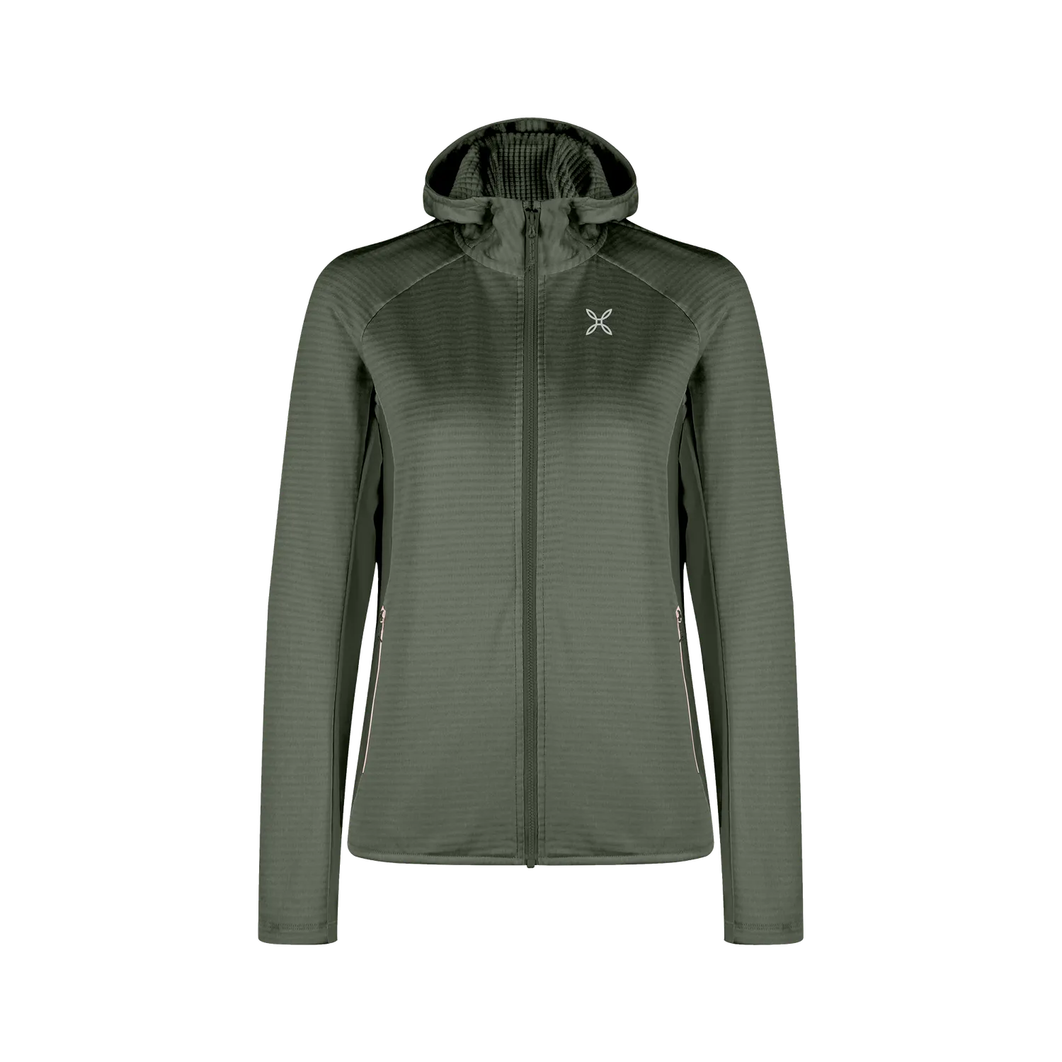 Montura Dolomiti Hooded Maglia polaire femme vinaccia zip