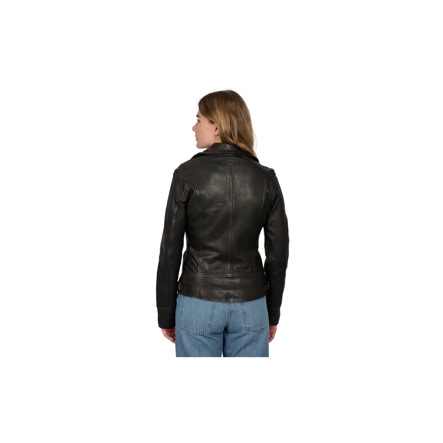 Oakwood Video 62065 blouson porto cuir lavé