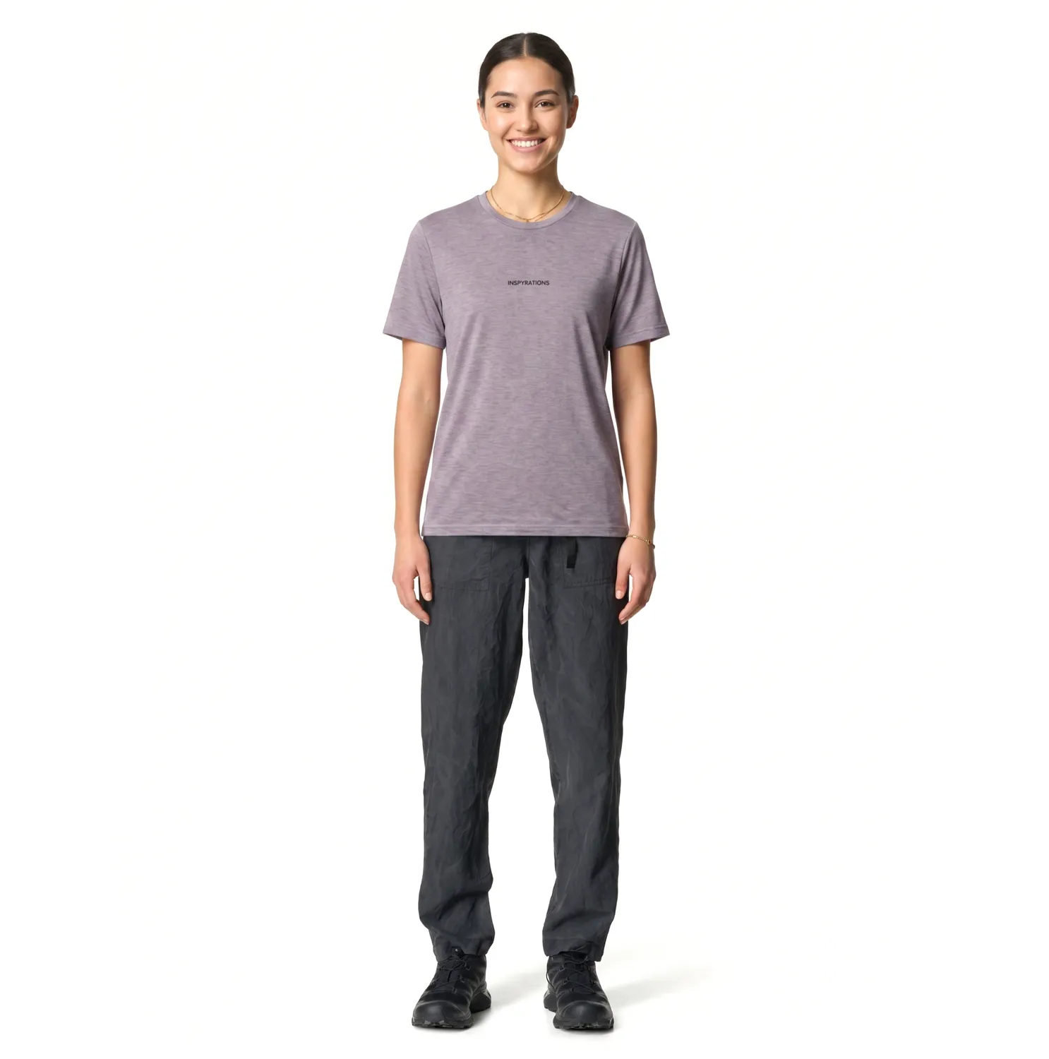 INSPYRATIONS STRYDE t-shirt rose minéral micromodal