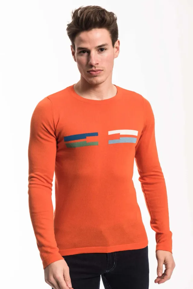 Pierre Talamon Totem V4 pull orange