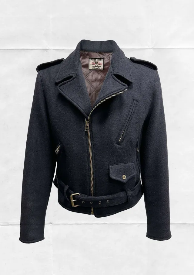 Paolo Leduc Perfecto Leduc veste laine aigle brodé