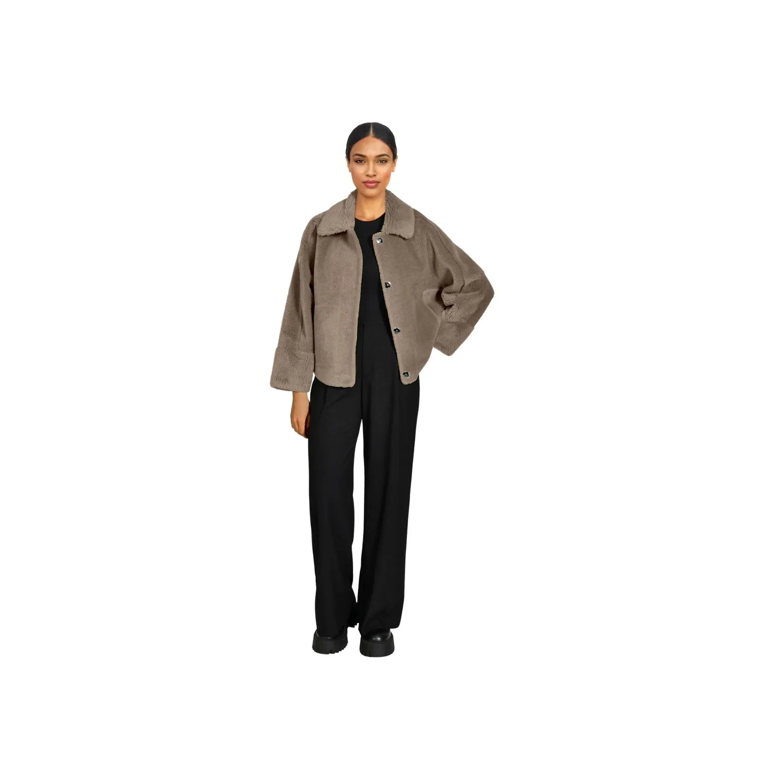 Oakwood Helen 63748 veste réversible taupe laine