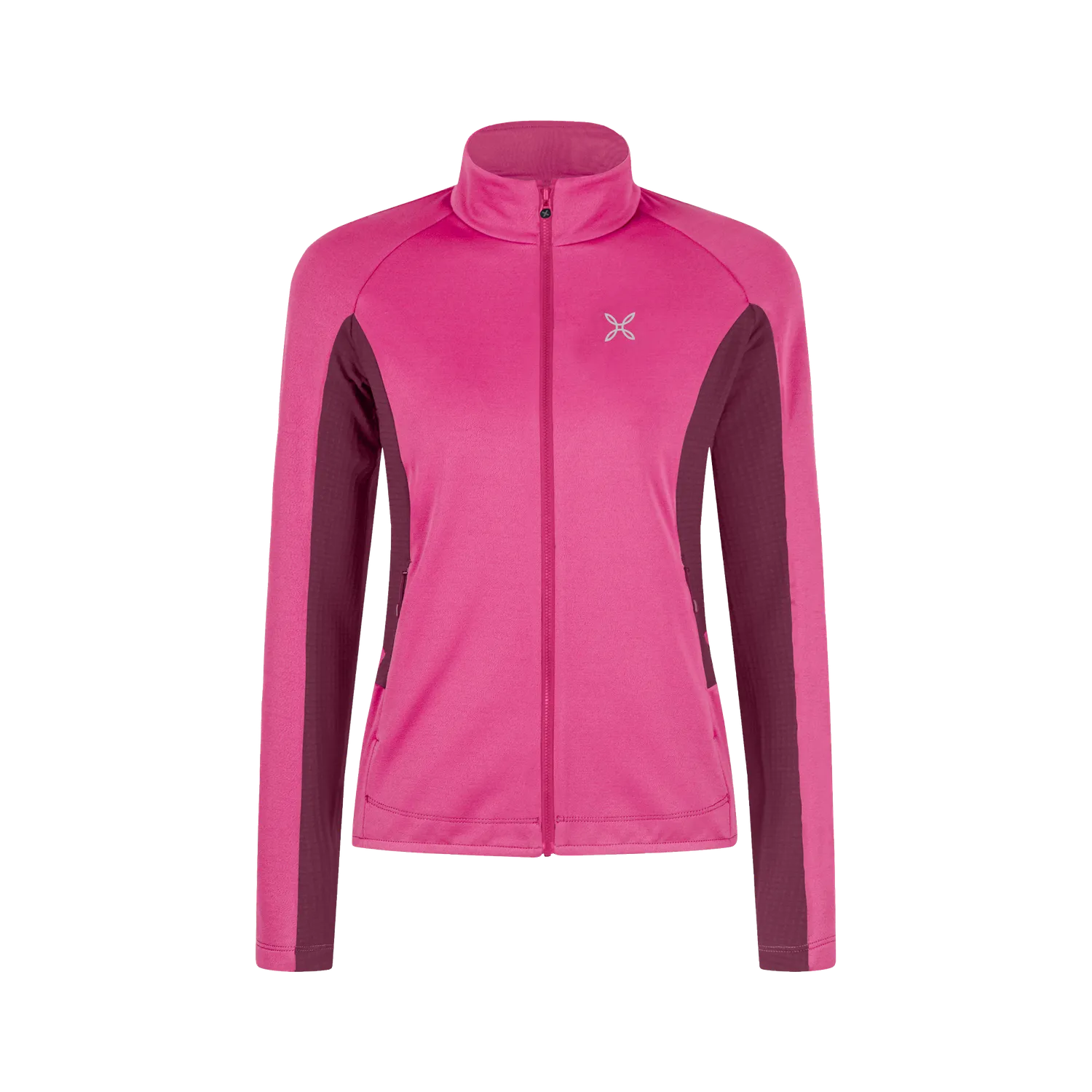 Montura Destiny Maglia veste polaire femme zip turquoise respirante