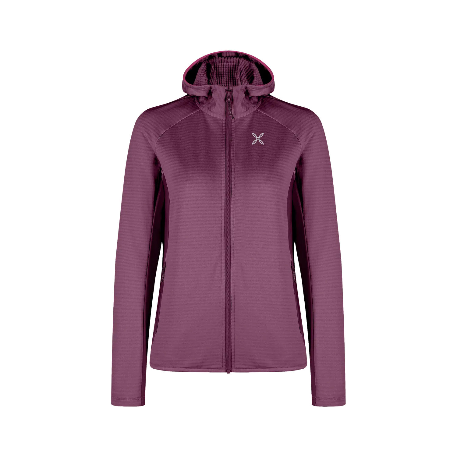 Montura Dolomiti Hooded Maglia polaire femme vinaccia zip
