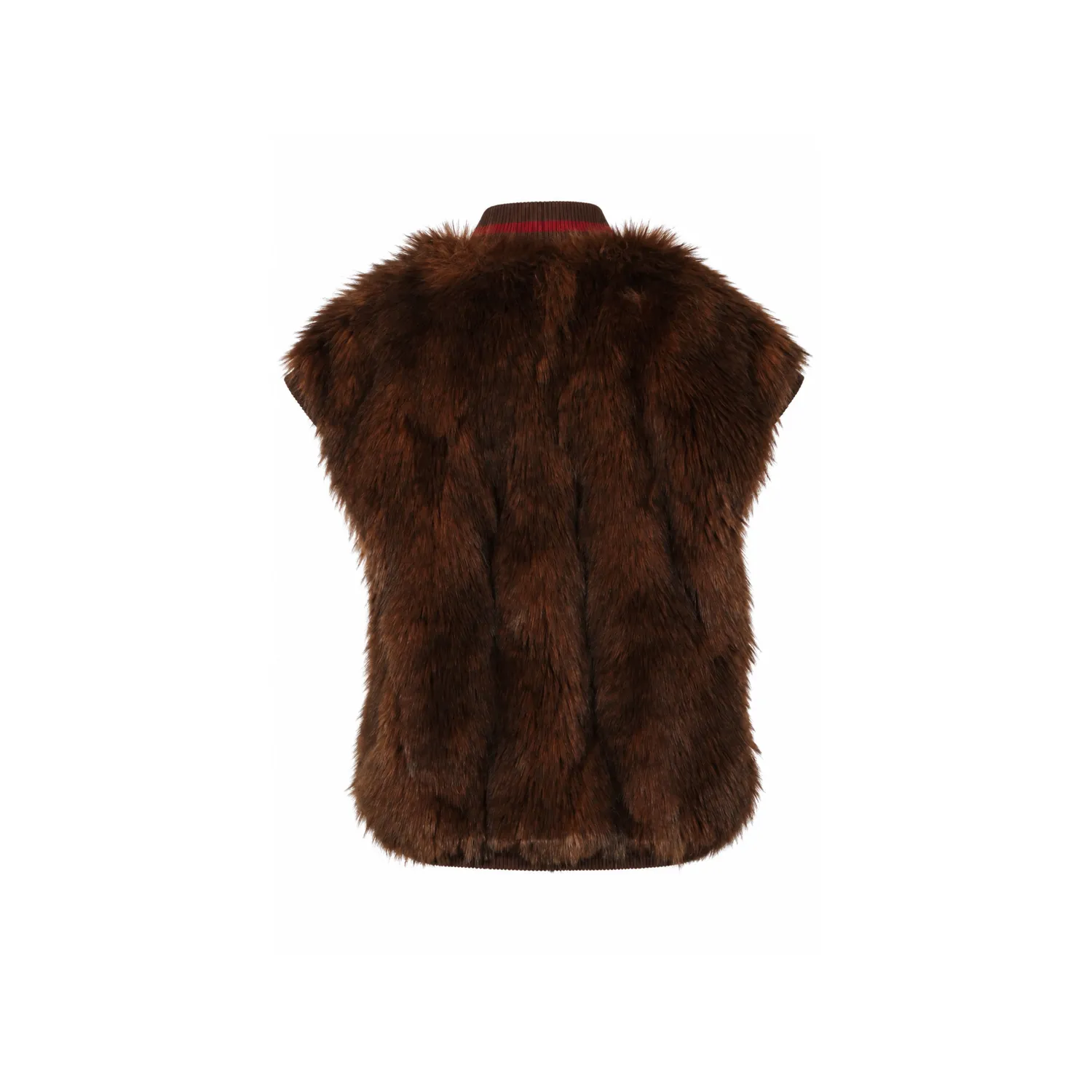 Oakwood Hera 65301 gilet fausse fourrure cuivre