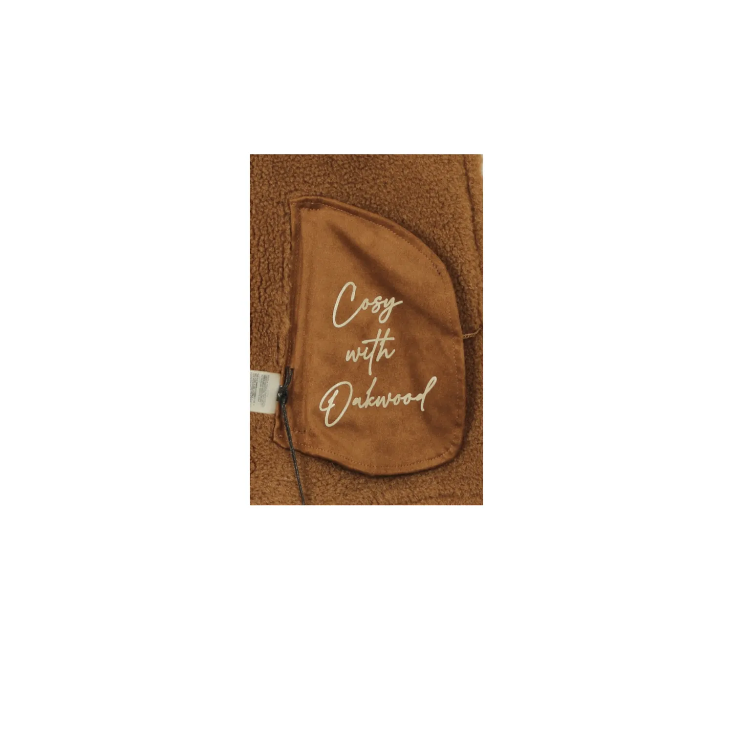 Oakwood Vinci Long 65364 blouson whisky fausse fourrure