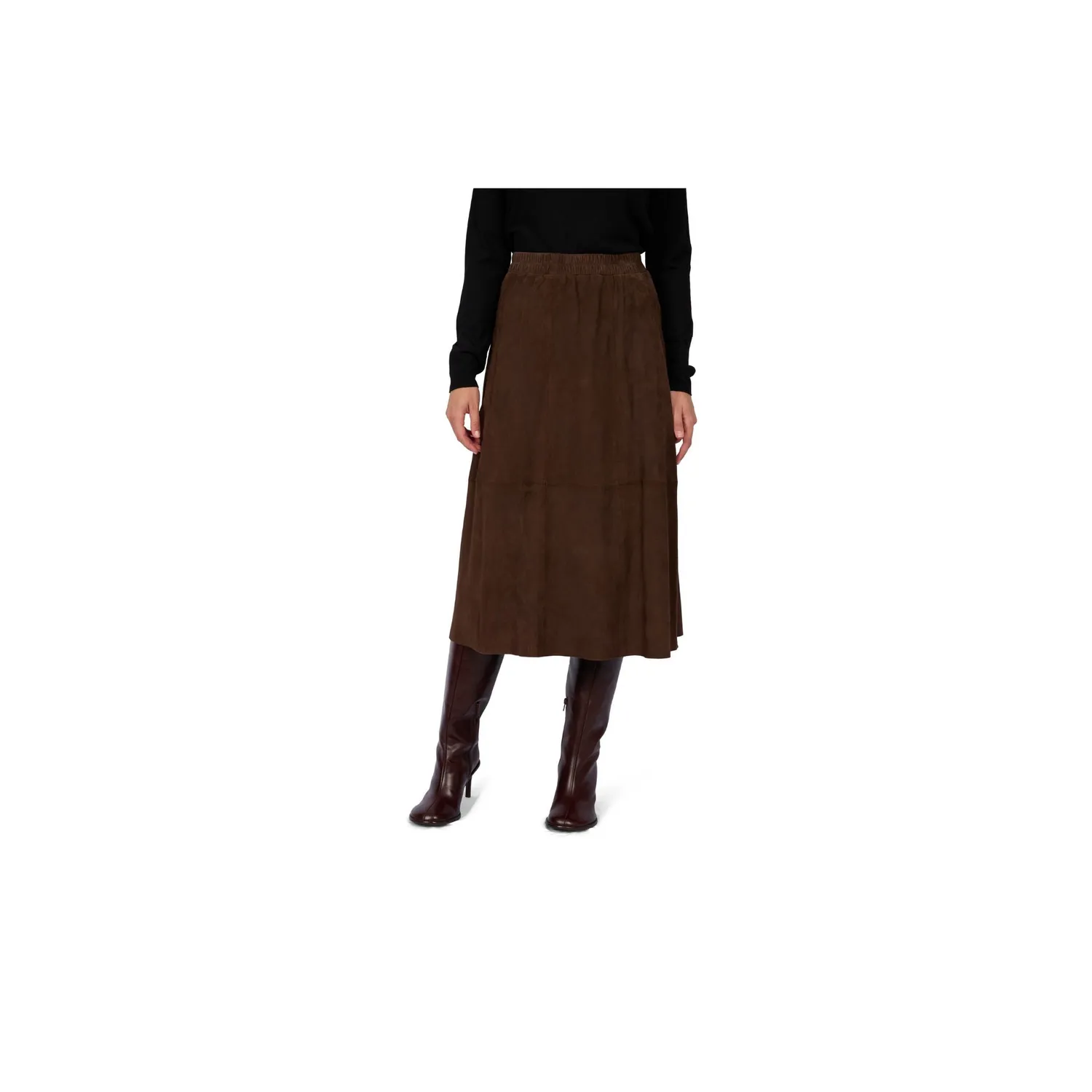 Oakwood Nahee 65186 jupe chèvre velours choco