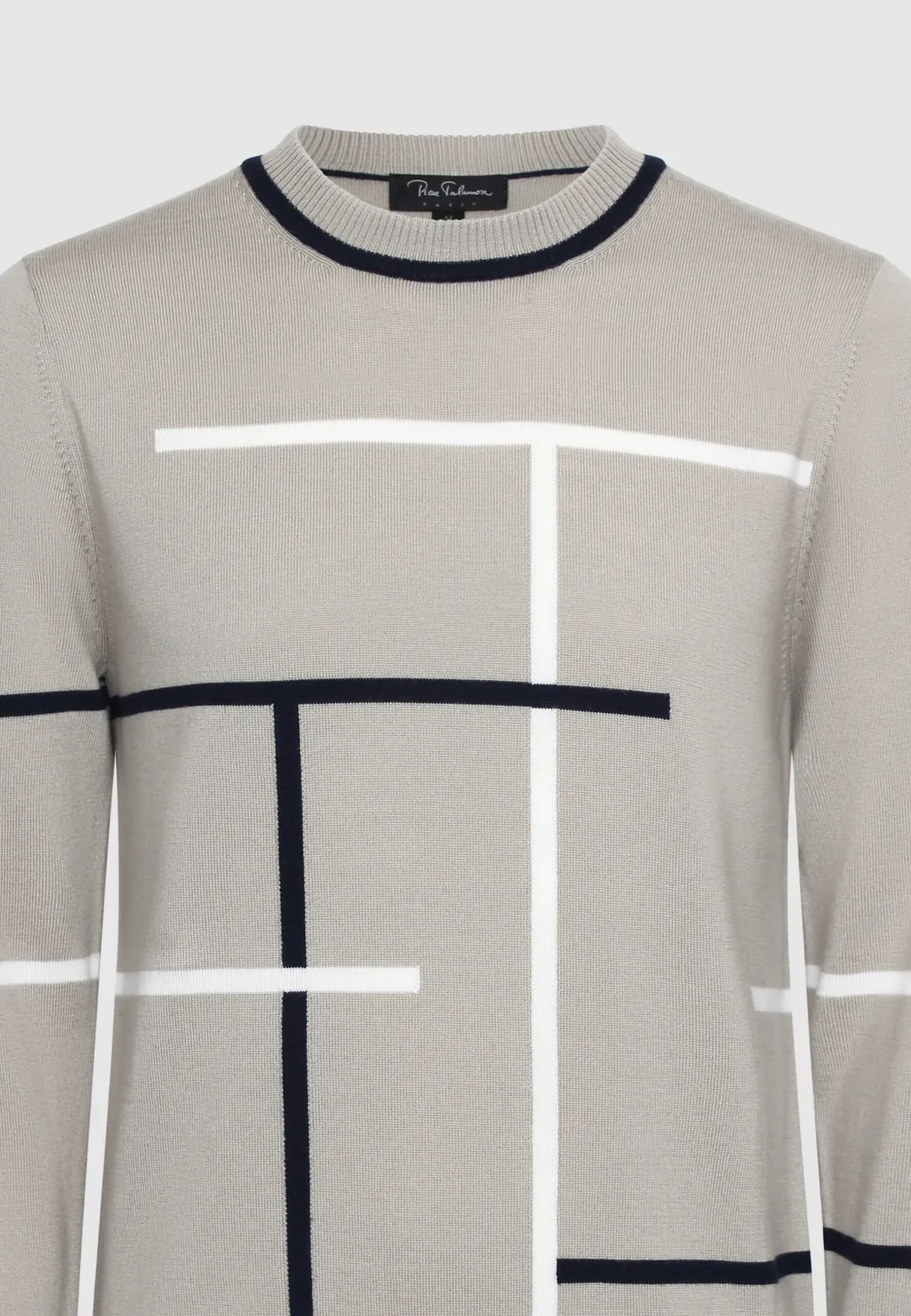 Pierre Talamon Tess pull sable maille douce