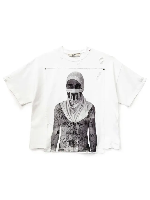 Paolo Leduc Tattooed Leduc t-shirt blanc bio