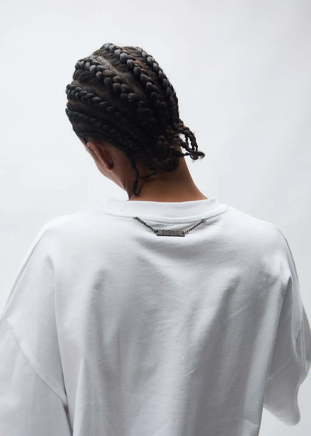 Paolo Leduc Happy Contraband t-shirt coton blanc oversize