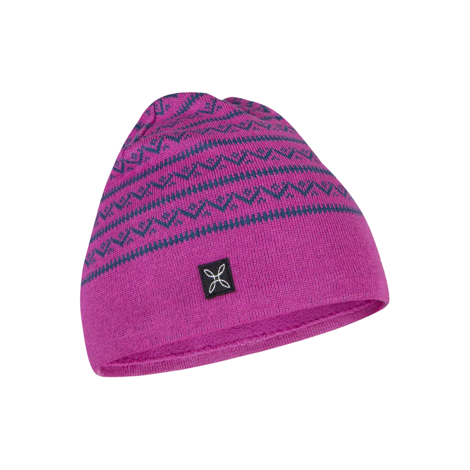 Montura Ethnic Cap bonnet tobacco/mandarino laine chaude