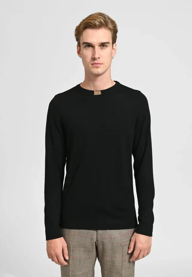 Pierre Talamon Way pull noir homme