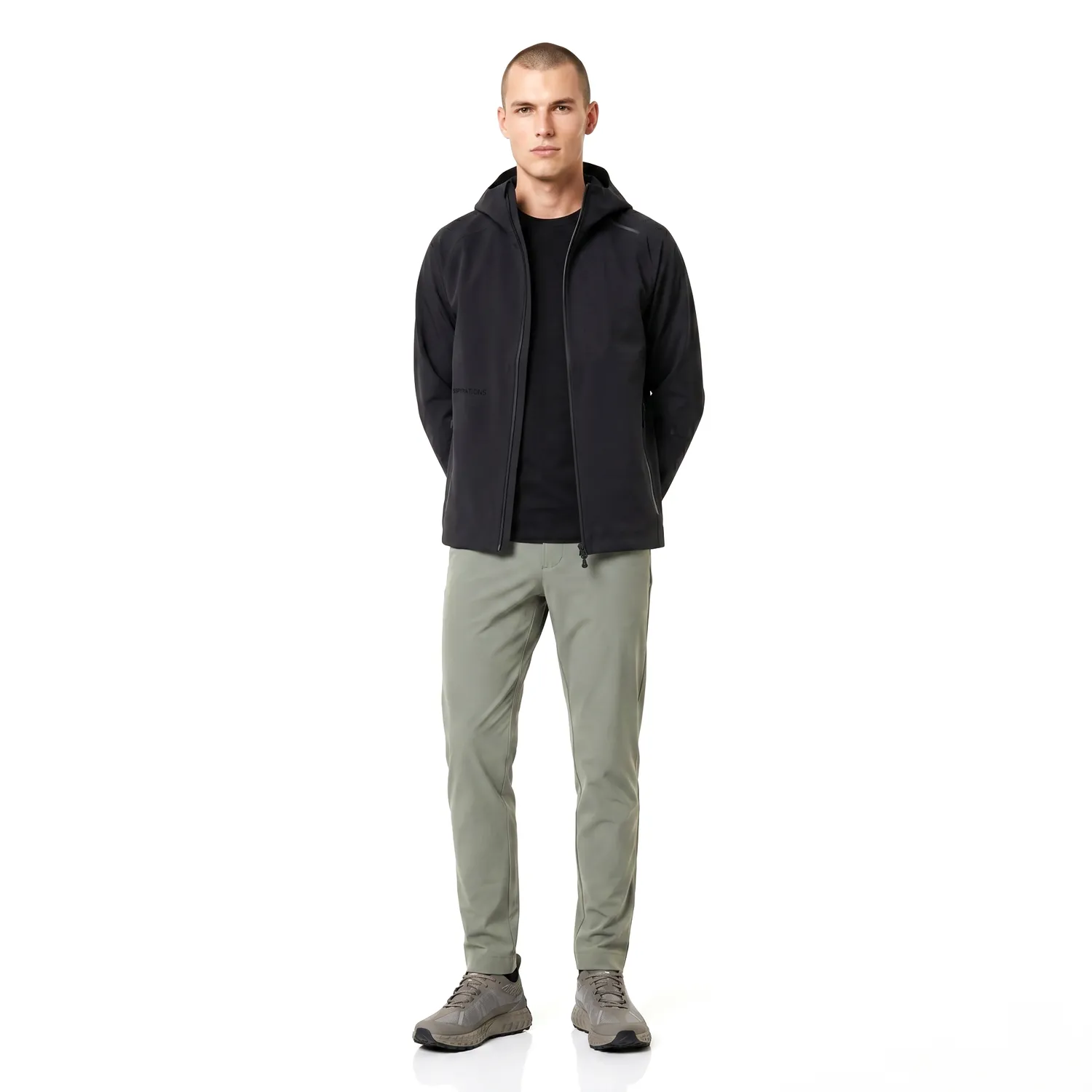 INSPYRATIONS PYLOT HOOD veste homme noir softshell