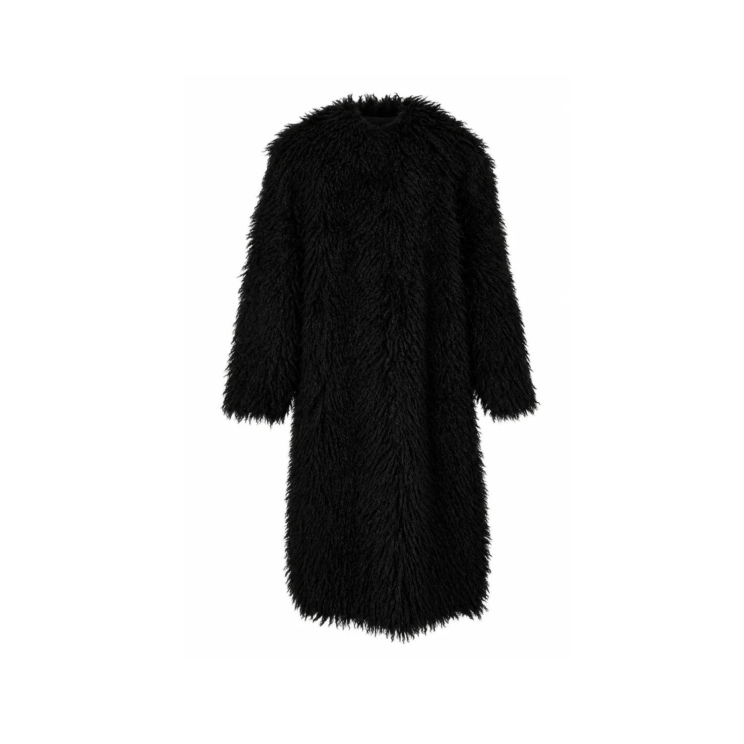 Oakwood Harper 65261 manteau fausse fourrure noir frisé