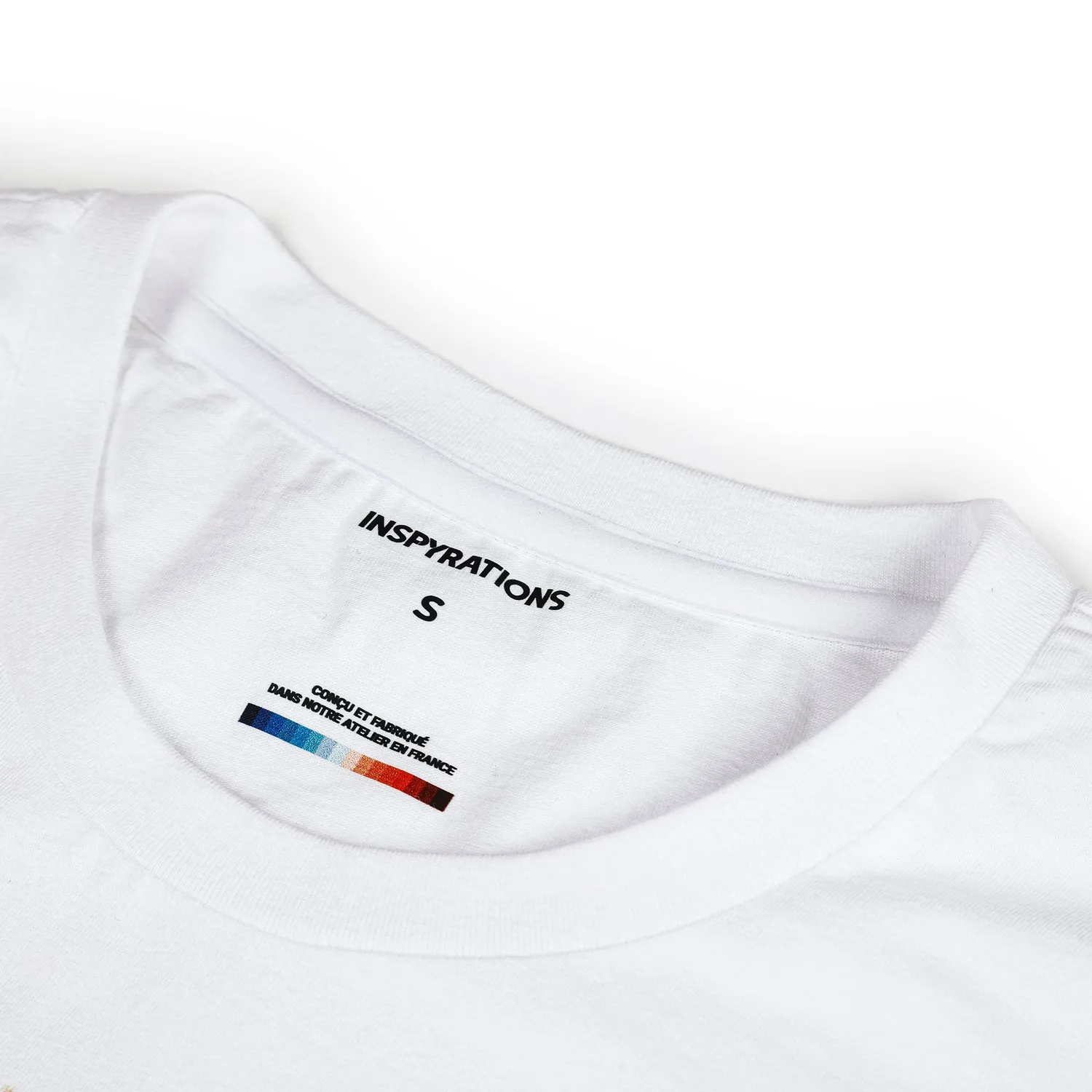 INSPYRATIONS WHY t-shirt femme blanc coton bio