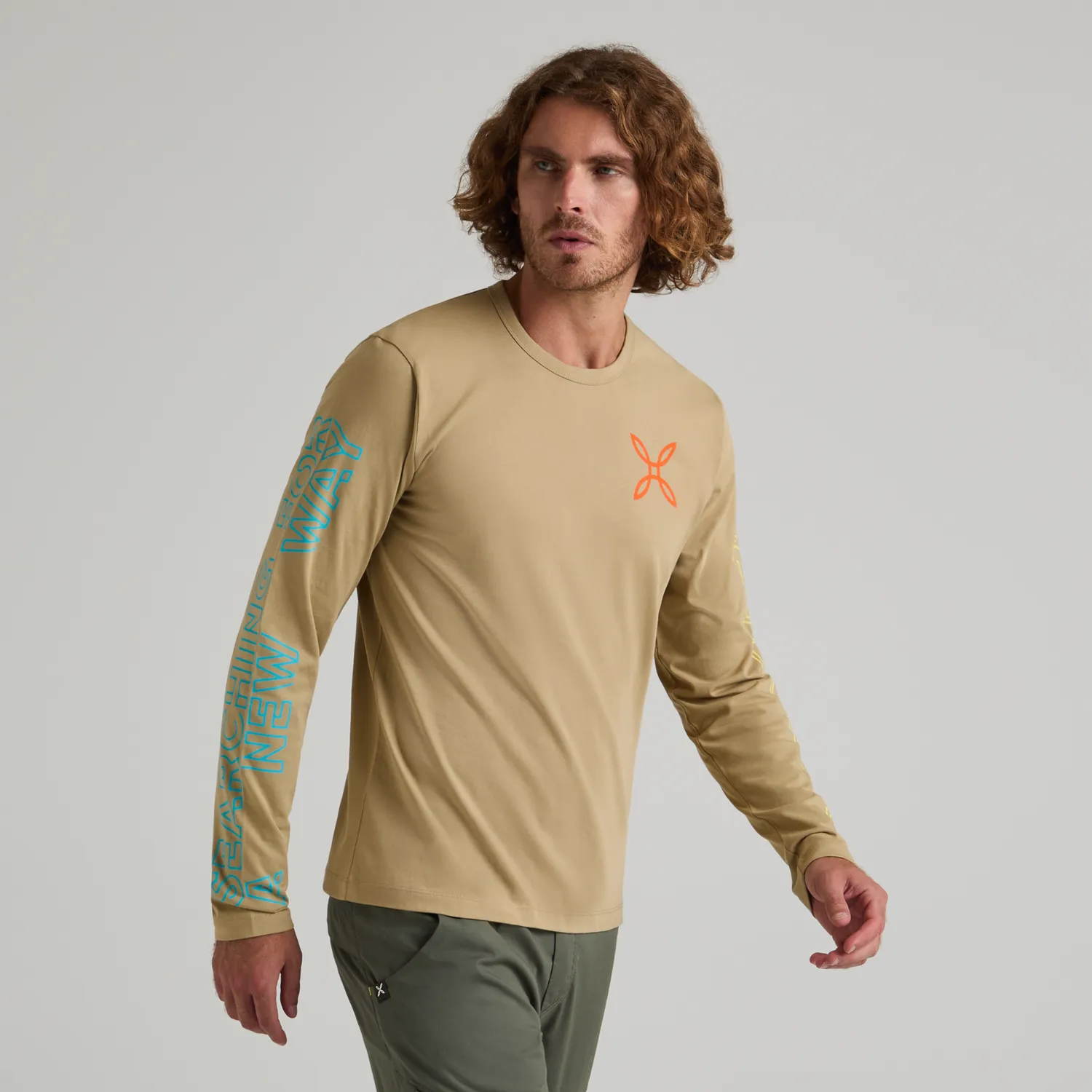 Montura New Way Maglia t-shirt manches longues coton bio