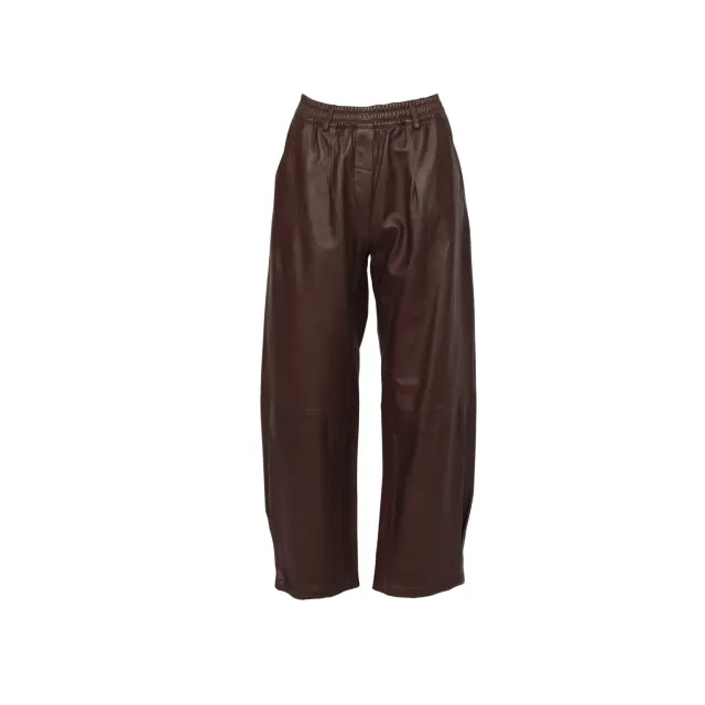 Oakwood Mia 65214 pantalon porto cuir large