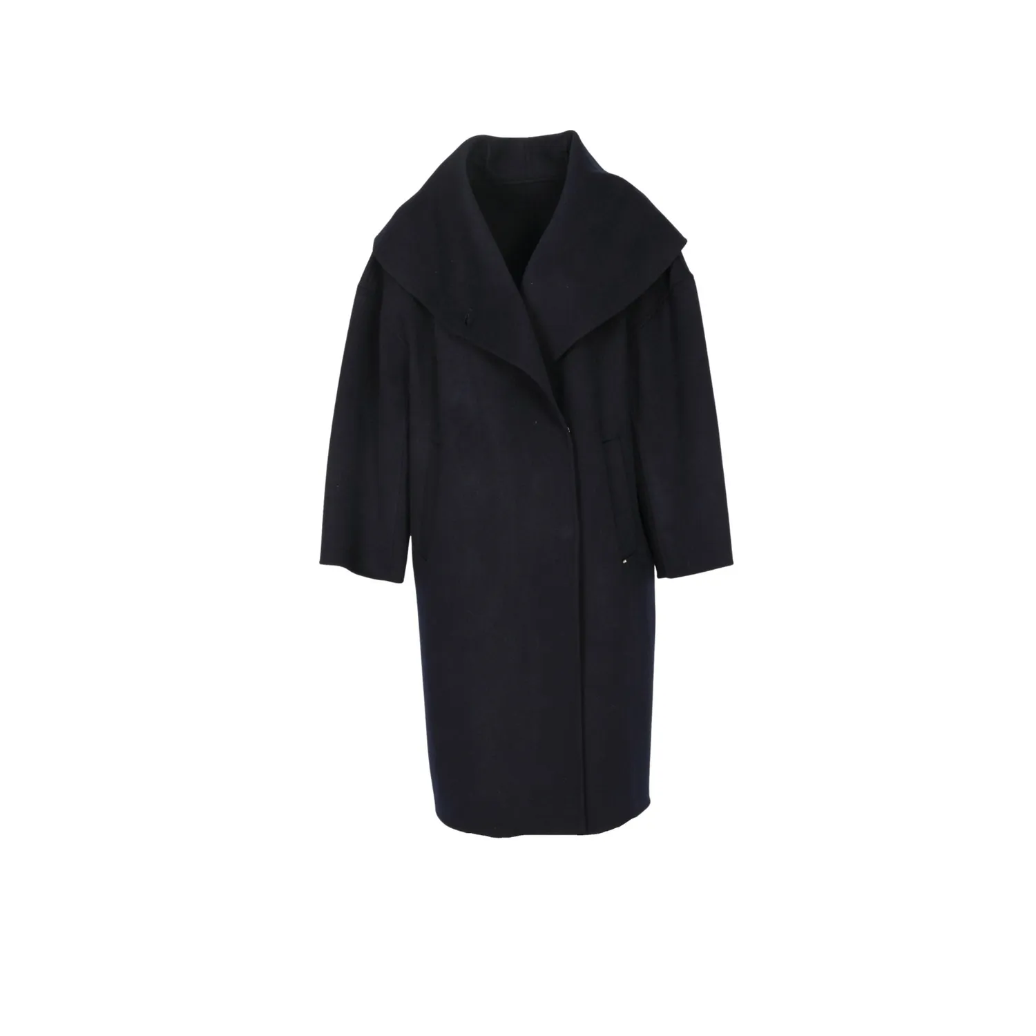 Oakwood Vaila 65356 manteau bleu marine 100% laine