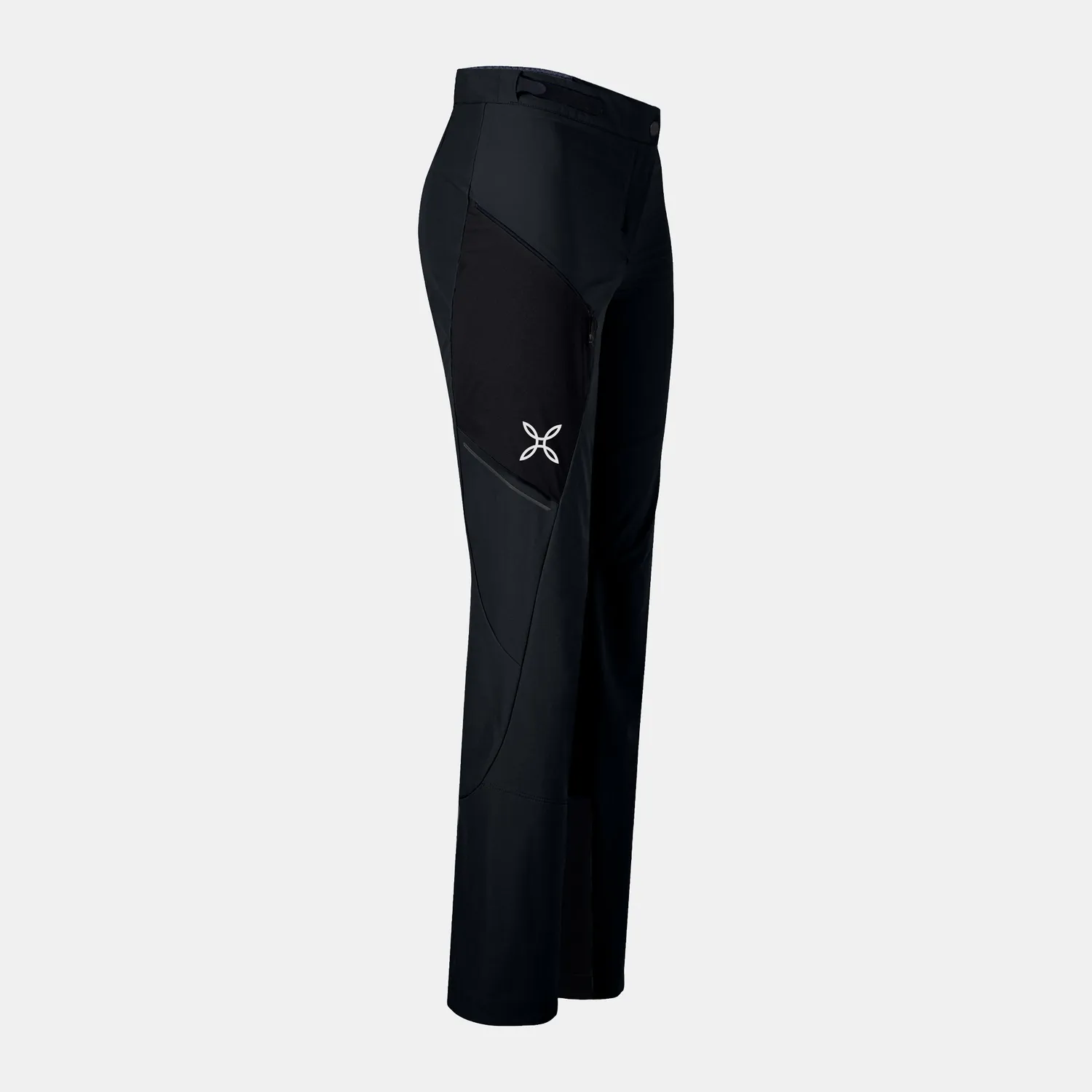 Montura Ritmo -5cm pantalon softshell femme noir ski