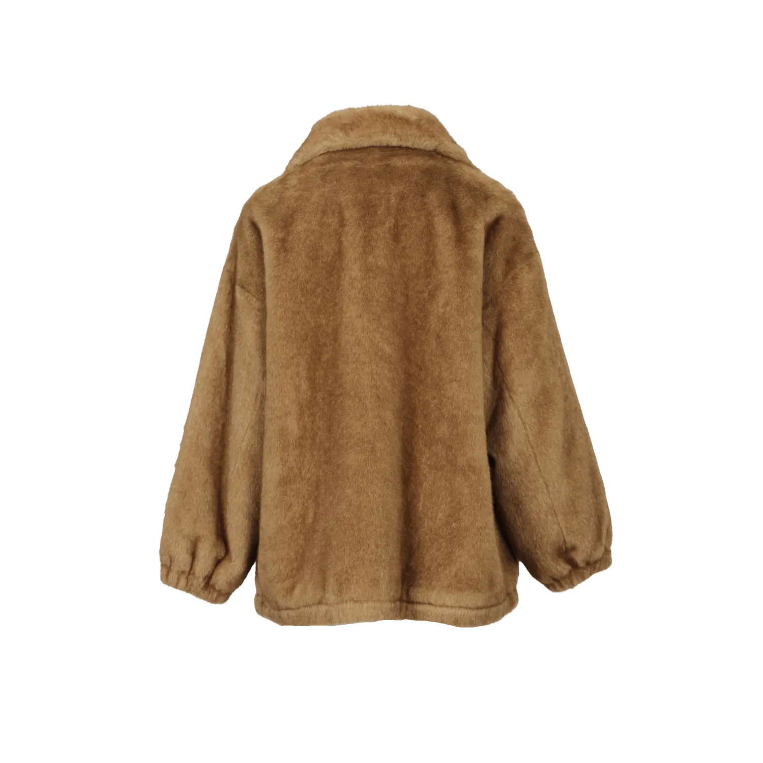 OAKWOOD AGNES 65290 blouson fausse fourrure taupe