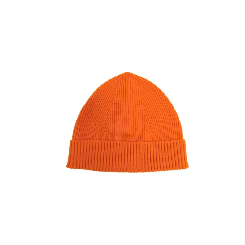 Oakwood Bart 64513 bonnet cachemire orange chaud