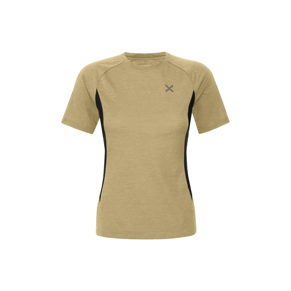 Montura Rise T-Shirt t-shirt outdoor femme beige respirant