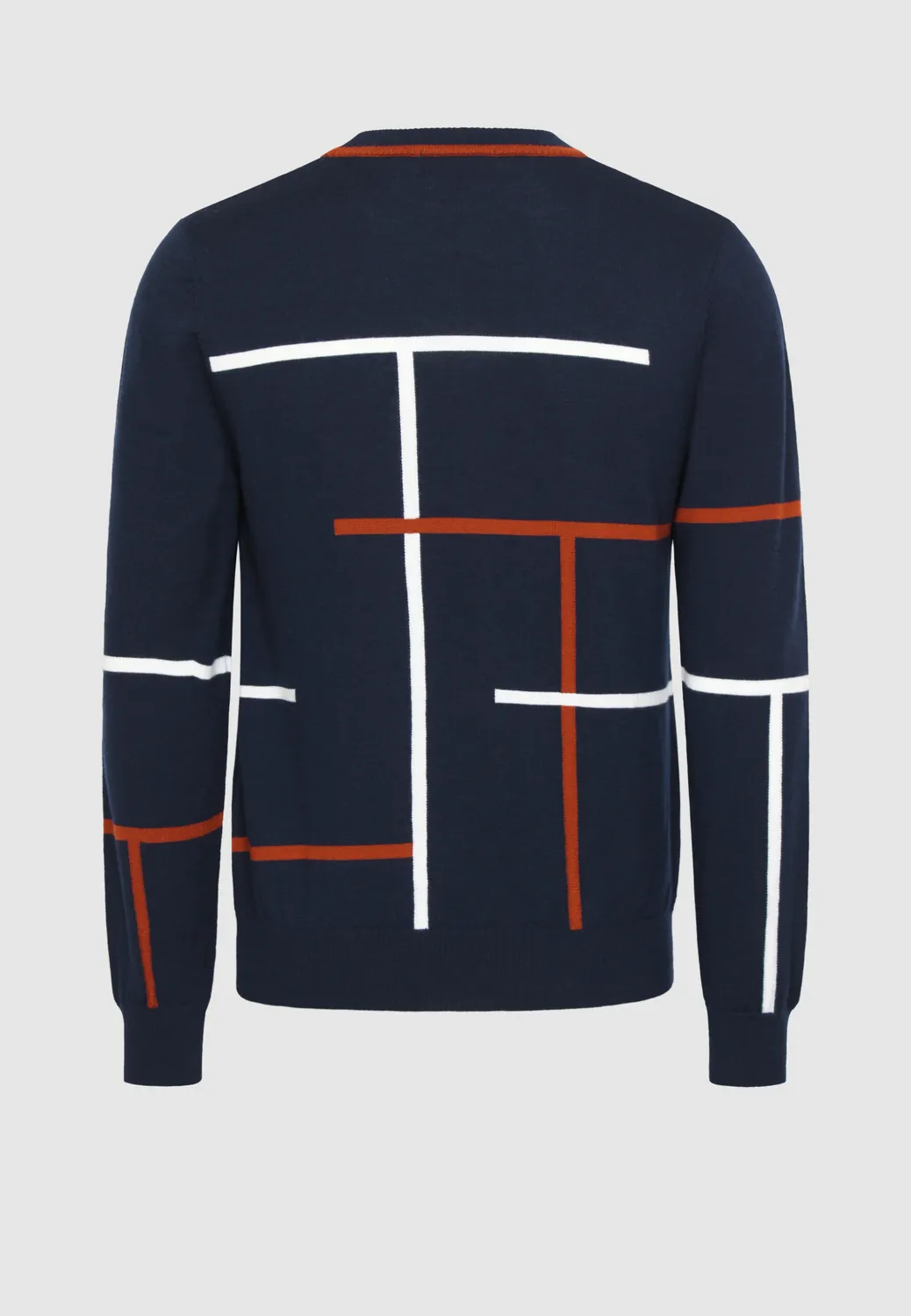Pierre Talamon Tess Navy pull bleu marine