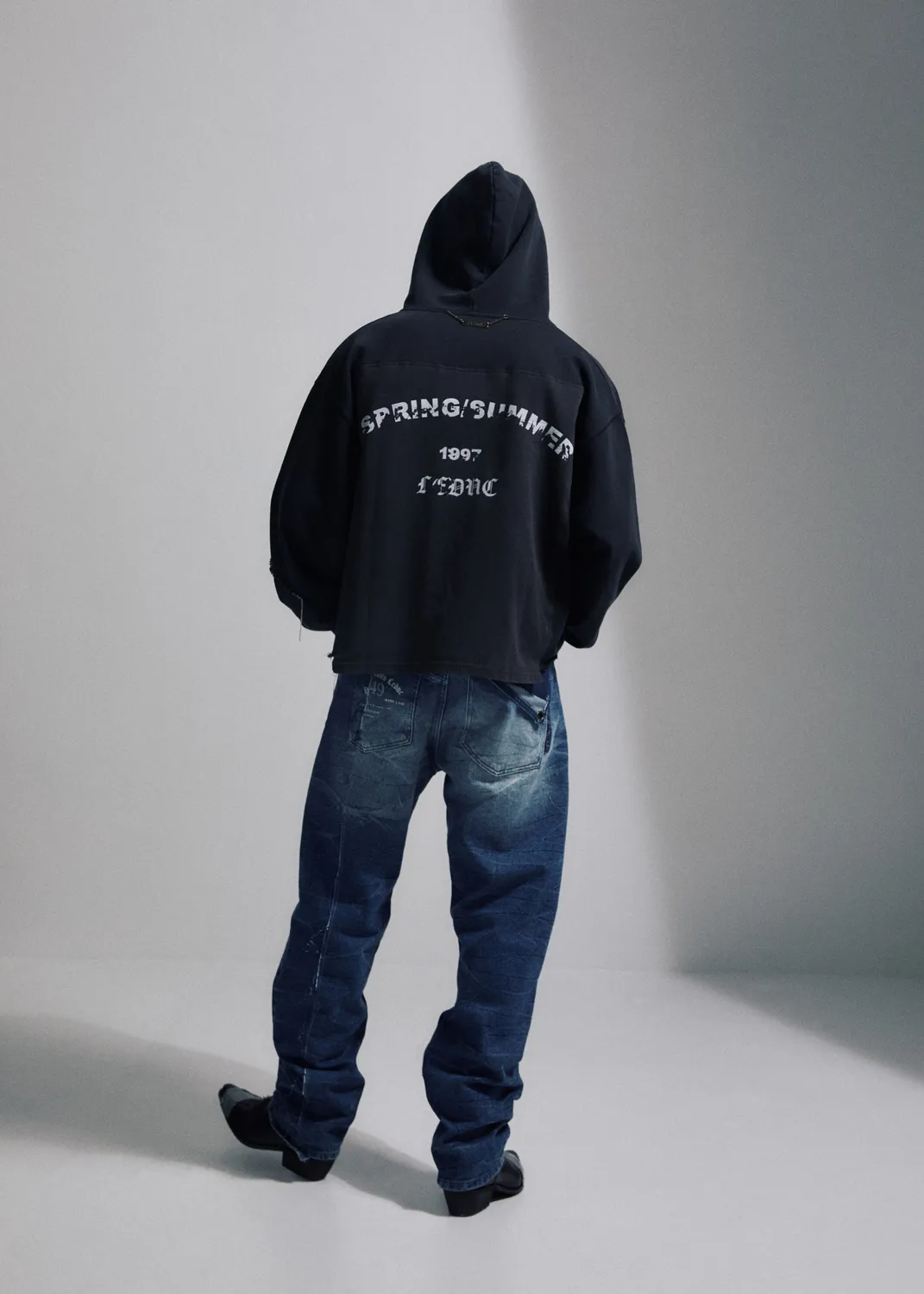 Paolo Leduc 1997 Reconstruction hoodie coton bio oversize